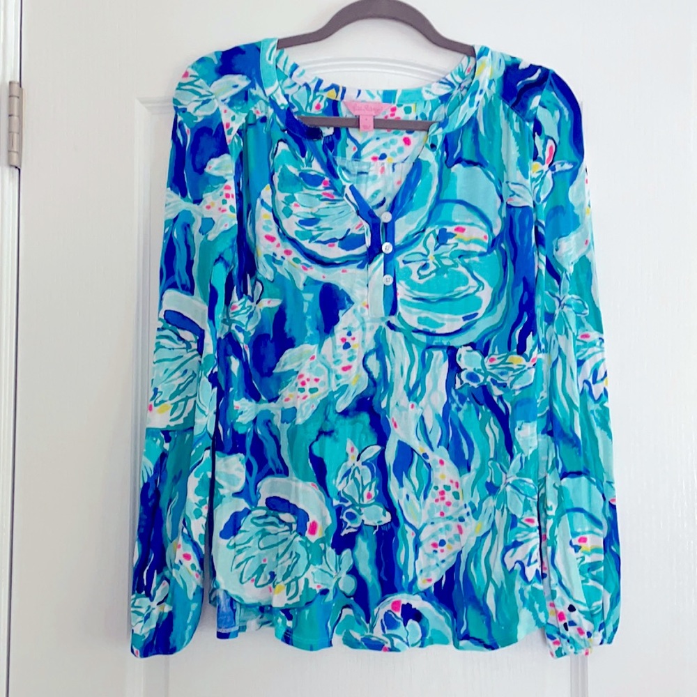 Lilly Pulitzer long sleeve shirt